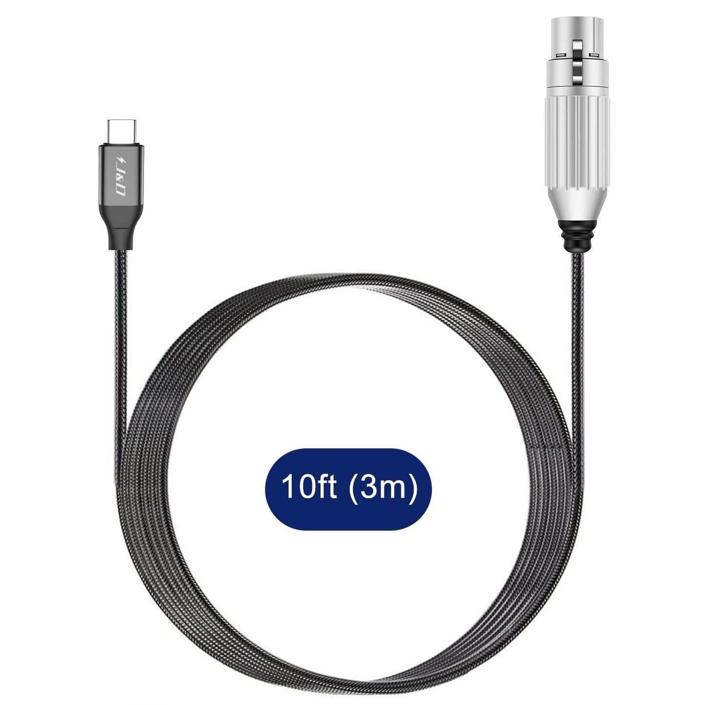 USB Type C to XLR Microphone Audio Cable