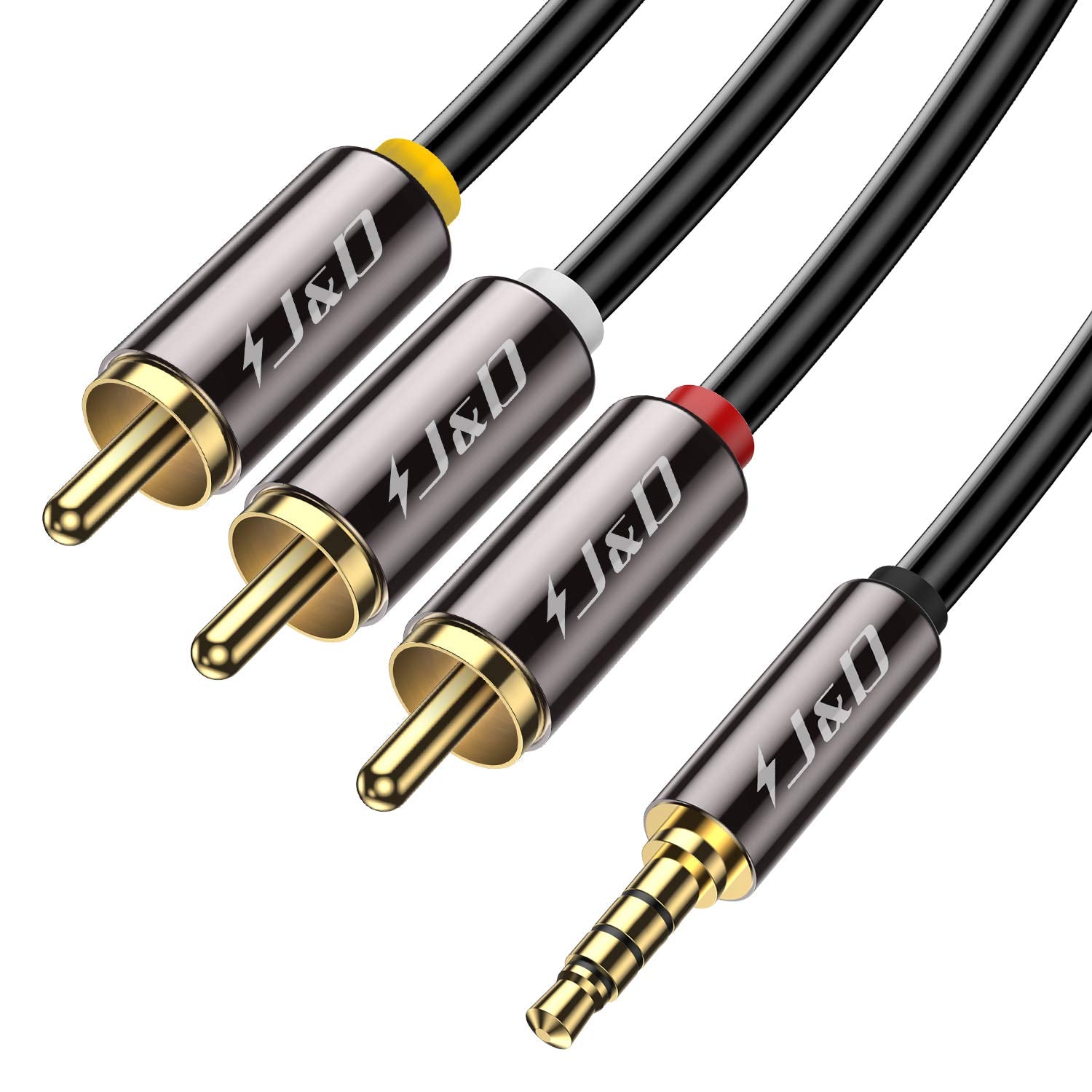 Red White 2 RCA Male To XLR Female Jack Stereo Audio Speaker Amp Y Cable  15cm