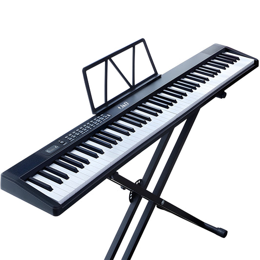 J&D 88-Key Digital Piano with Weighted Keys & Bluetooth