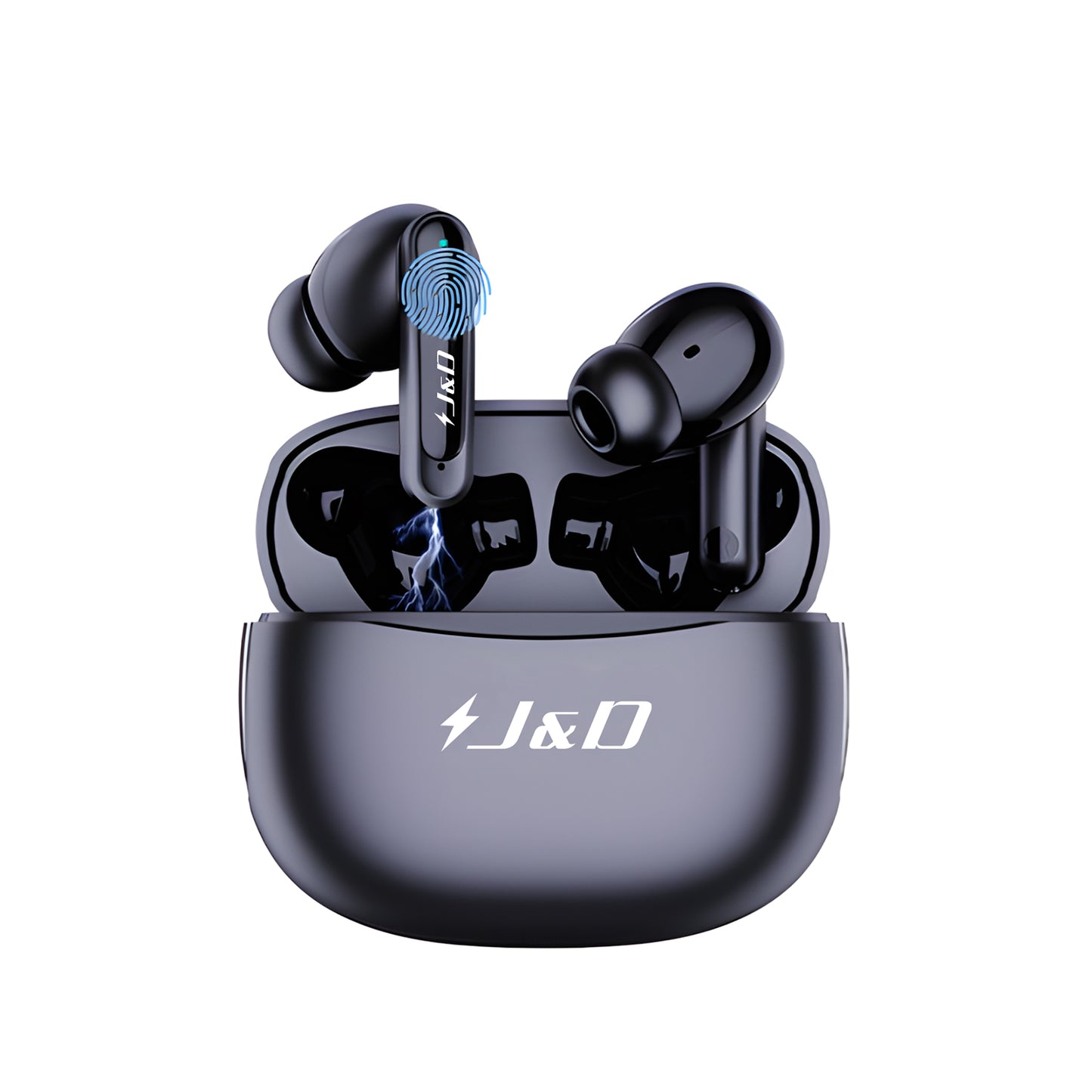 J&D ANC Bluetooth 5.3 Earbuds, 48H Playtime, IPX5