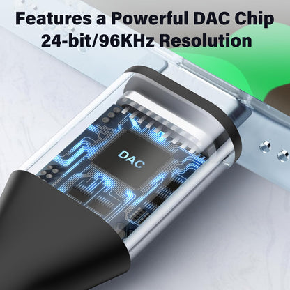 USB Typ C auf 6,35 mm 1/4 Zoll Stecker TS Mono Audiokabel