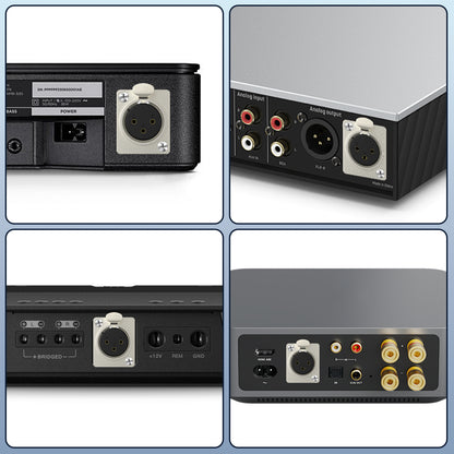 J&D 2-Pack D Type XLR Cables, Male to Female, 2ft - Pro Audio/Stage Equipment