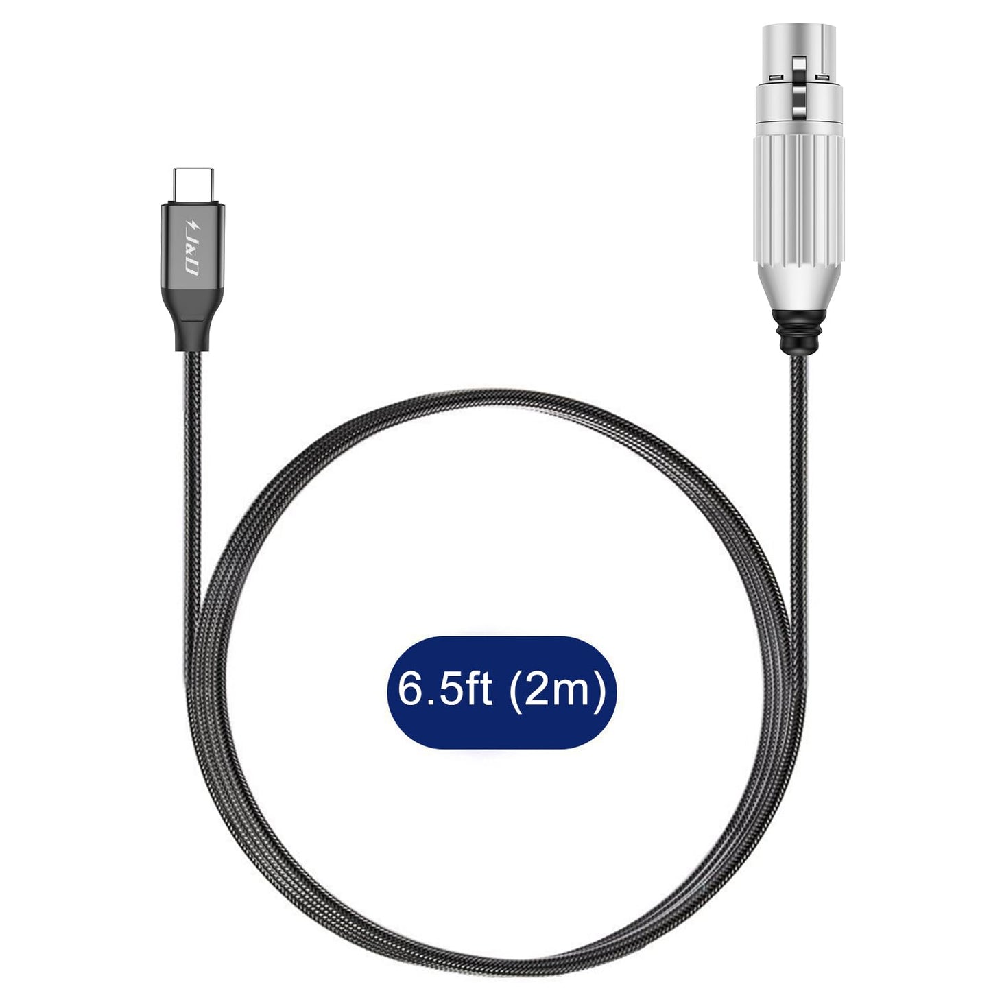 USB Type C to XLR Microphone Audio Cable