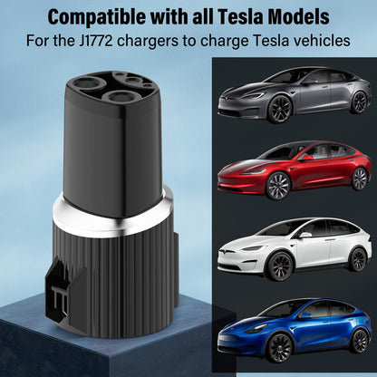 Type 1 J1772 to Tesla Charging Adapter Only Compatible with Tesla Model 3/Y/X/S