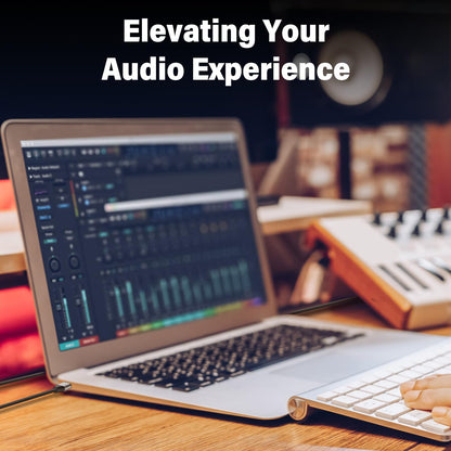 USB Typ C auf 6,35 mm 1/4 Zoll Stecker TS Mono Audiokabel