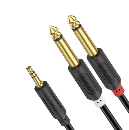 TNP Câble Jack Mono 3,5 mm, Câble Audio TS mâle mâle - 3m, Câble