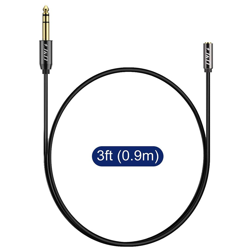 6.35 mm male to 3.5 discount mm female headphone stereo audio connector