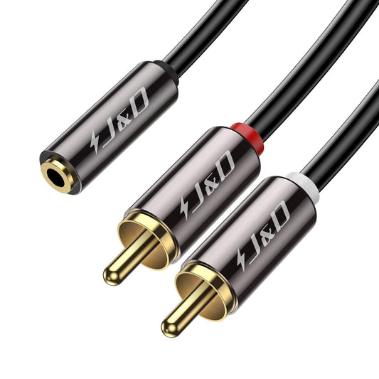 J&D Cavo Audio USB C a 3,5mm/6,35mm 1/4 pollice con Adattatore J&D Cavo Audio USB C a 3,5mm/6,35mm 1/4 pollice con Adattatore